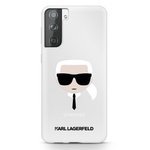 Etui KARL LAGERFELD Samsung Galaxy S21 Plus Karl`s Head Bezbarwny Hardcase